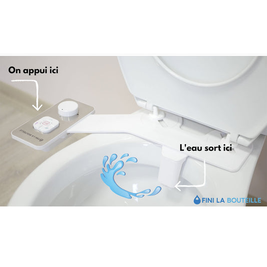 Bidet Japonais FLB Maroc en action